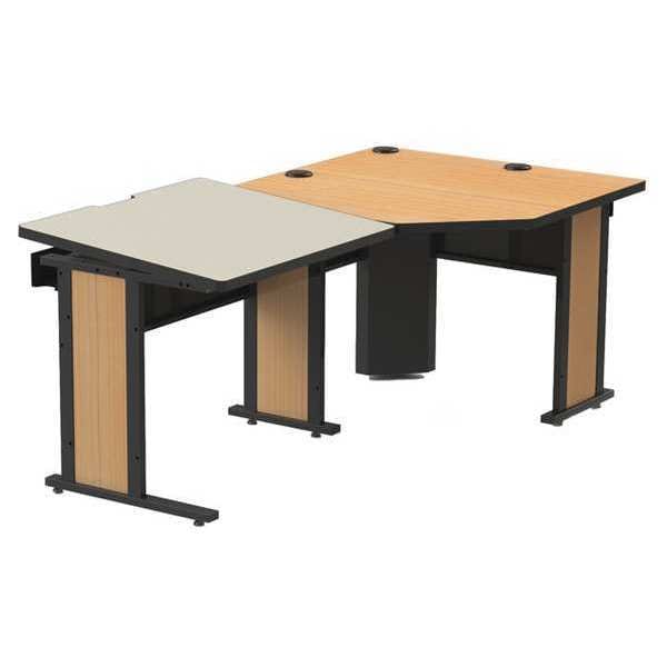 Drafting Station Drafting Station, Corner 42"x42", 30"x30"D, 42" D X 29-1/4" H, 72" W X