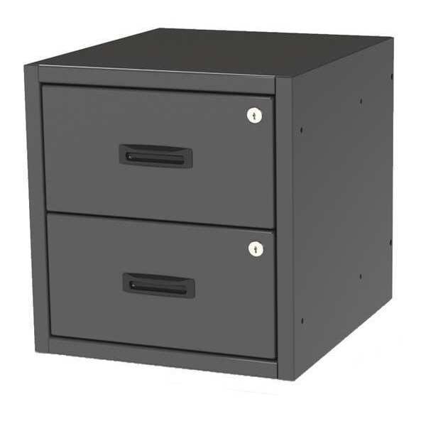 Hanging Cabinet, 2 Drawer, 16"Wx16"Hx20"D
