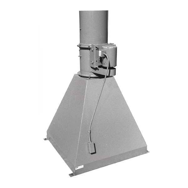 Overhead Mount Exhaust Hood, 48" Sq
