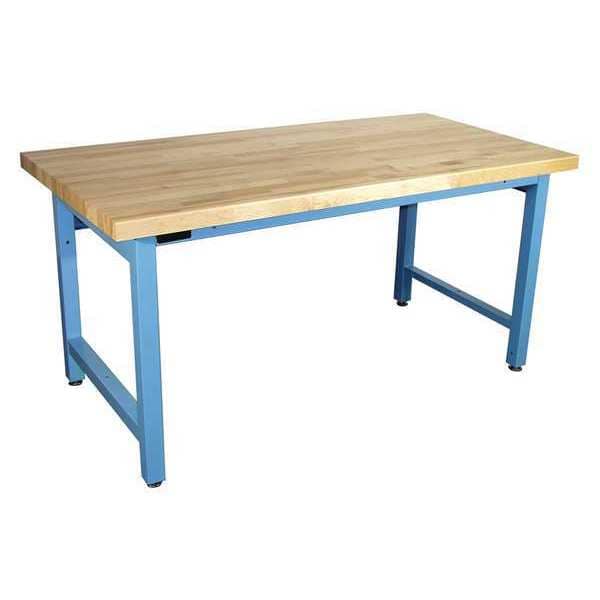 Workstation, Solid Maple, Lt Blue