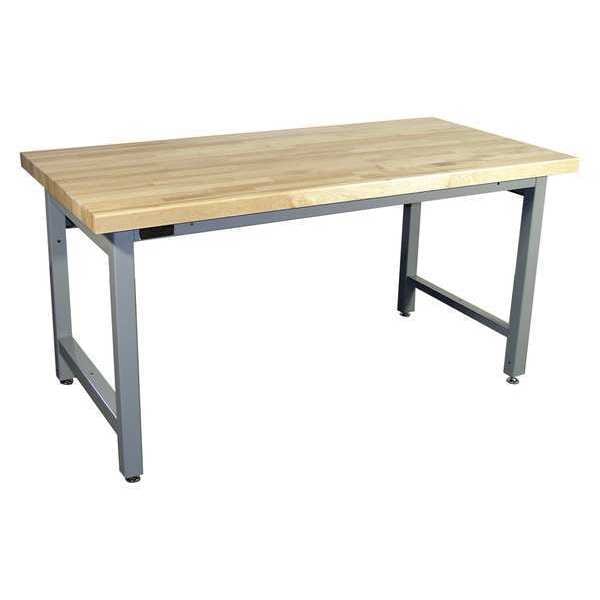 Workstation, Solid Maple, Lt Gray