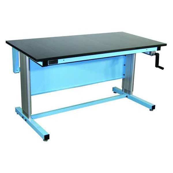 Workstation, Ergo, Chemguard, Lt Blue