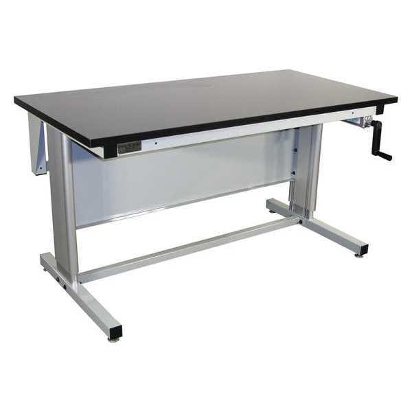 Workstation, Ergo, Chemguard, Lt Gray