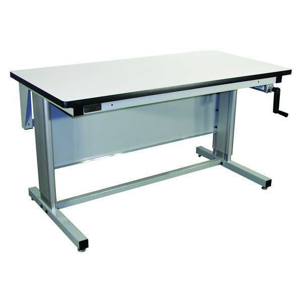 Workstation, Ergo, ESD, Lt Gray