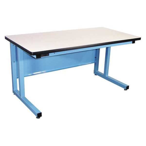 Workstation, Plastic, Lt Blue