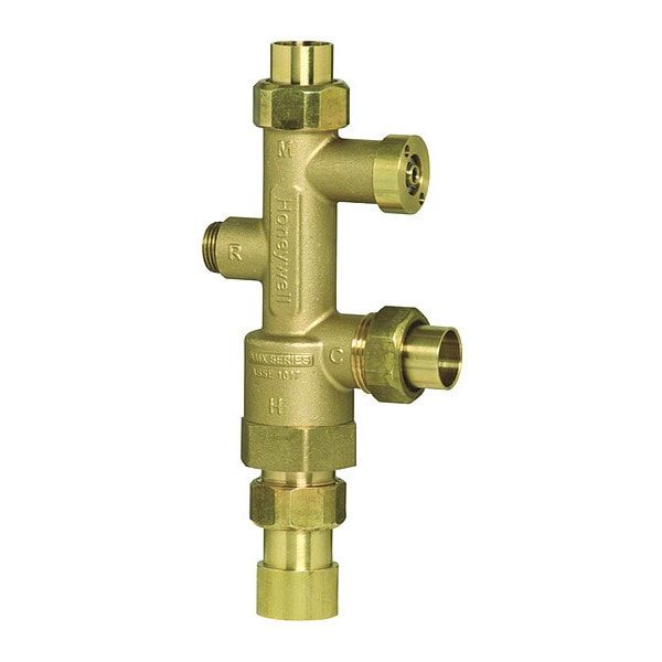 AMX LEAD FREE MIXING VALVE 1" UNION NPT 90F-130F