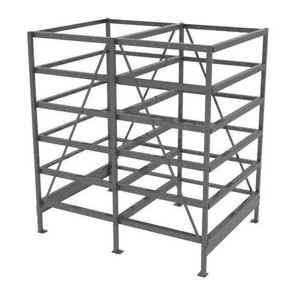 Flat Material Storage Rack, 72"x54.5"x72"