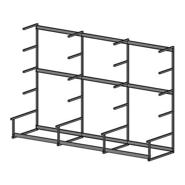 Lumber Rack, 144"Lx41"Wx94"H