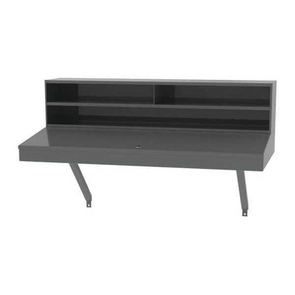 Wall Mounted Shop Desk 48"Wx34"Hx24"D