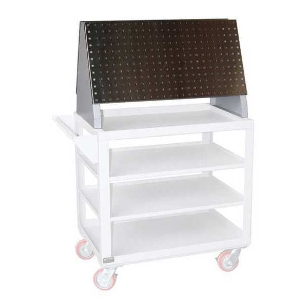 Cart, 36"Wx36"H, Steel Tool Panel, Steel, 36" W, 36" H