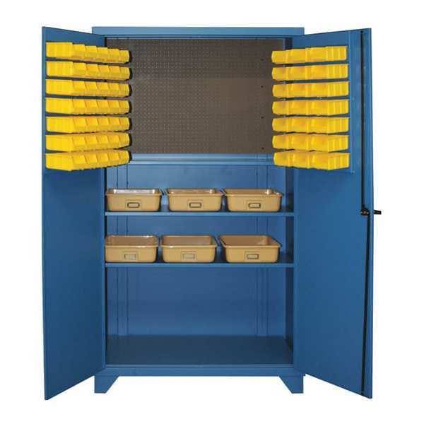 Cabinet, 48"Wx84"Hx24"D, 6 Drawer/2 Door