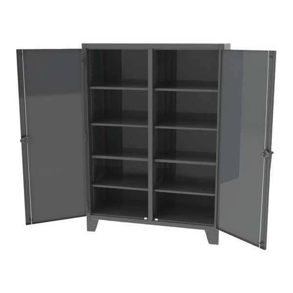 Shelving Storage Cabinet, 84 in H, 72 in W, 4 Shelves