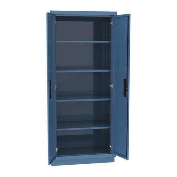 Shelving Storage Cabinet, 84 in H, 60 in W, 4 Shelves