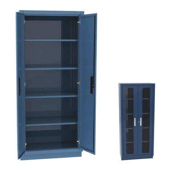 Shelving Storage Cabinet, 84 in H, 48 in W, 4 Shelves