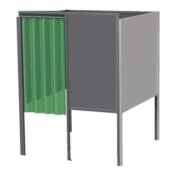Welding Booth, 5ft.x6ft., Wall Mounted
