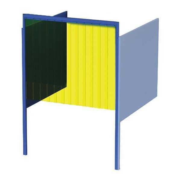 Welding Booth, 5ft.x6ft., Wall Mounted
