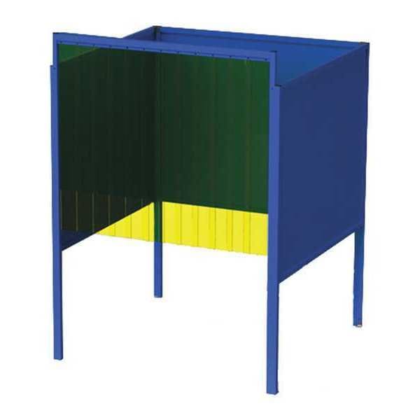Welding Booth, 6ft.x6ft., Wall Mounted
