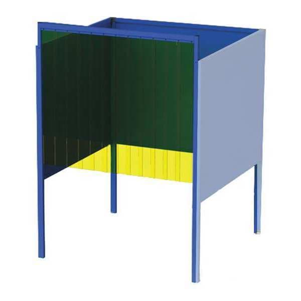 Welding Booth, 5ft.x6ft., Wall Mounted