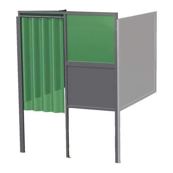 Welding Booth, 5ft.x6ft., Wall Mounted