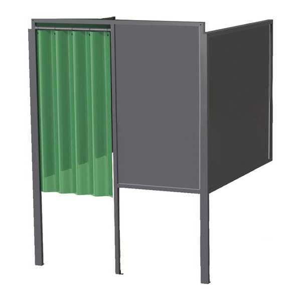 Welding Booth, 6ft.x6ft., Wall Mounted
