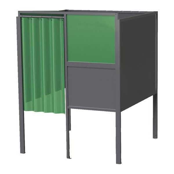 Welding Booth, 6ft.x6ft., Wall Mounted