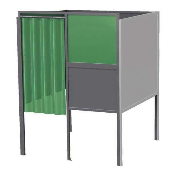 Welding Booth, 5ft.x6ft., Wall Mounted
