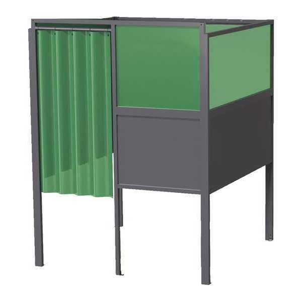 Welding Booth, 4ft.x5ft., Wall Mounted