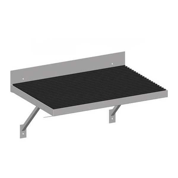 Wall Mount Arc Table, 36"x24", Grate Top