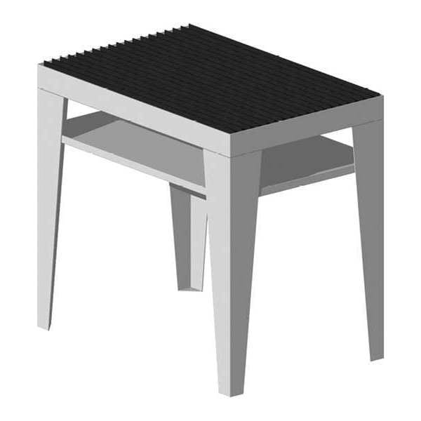 Rectangle Small Cutting Table , 36" W 34" H,