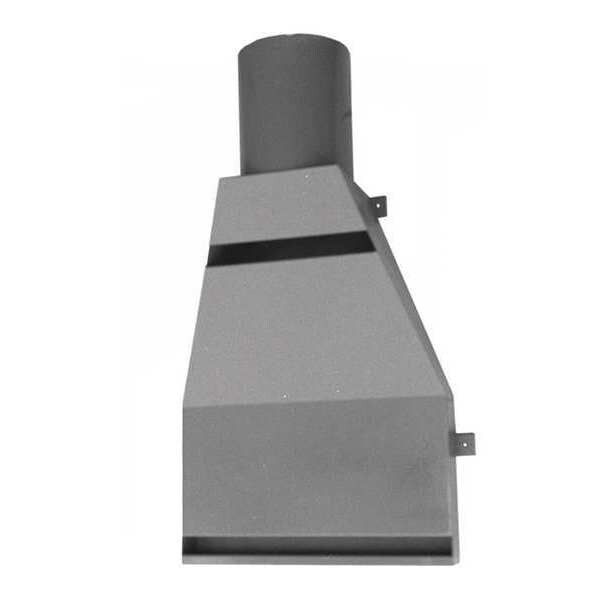Arc Booth Vent, 28"W, 12"D Round Exhaust