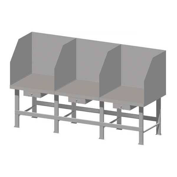 Three Station Arc Welding Bench