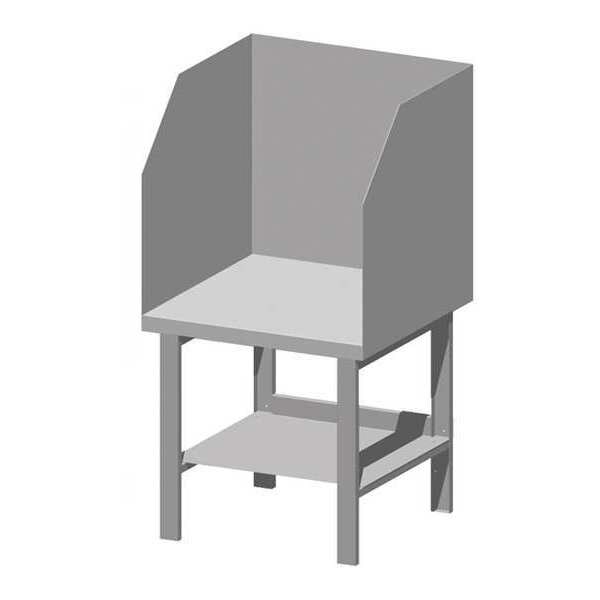 Arc Welding Bench, 36"x36", w/Shield