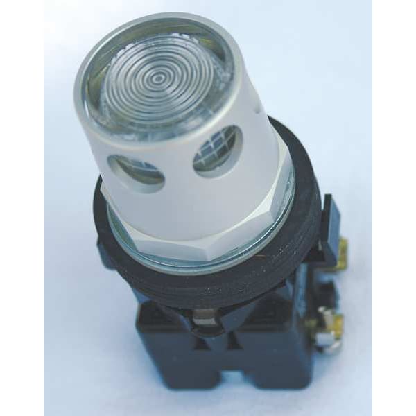 Illuminated Push Button Operator, 30 mm, Clear