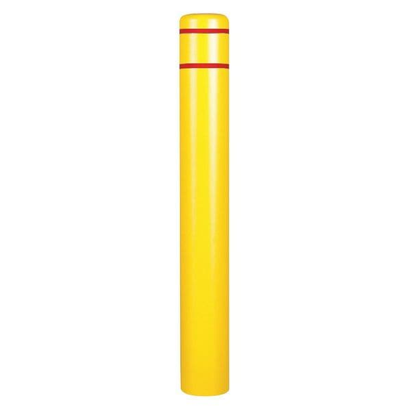 Post Sleeve, 10-7/8 In Dia., 60In H, Yellow