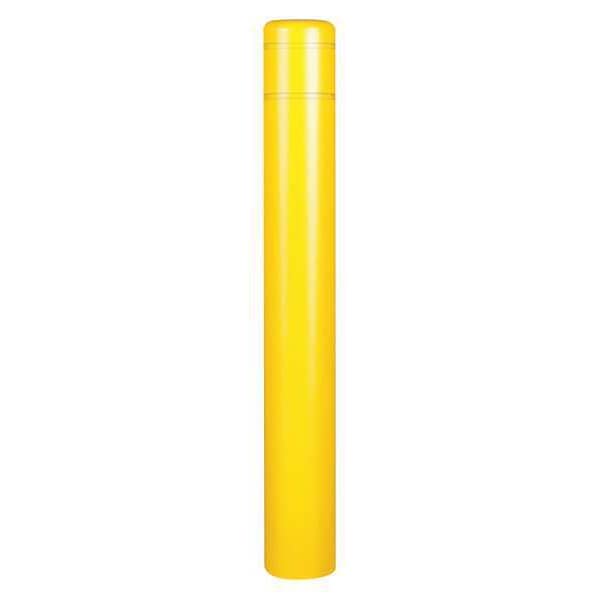Post Sleeve, 10-7/8 In Dia., 60In H, Yellow