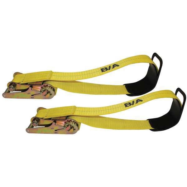 Tie-Down Strap, Ratchet, 5ft 3In x 3In, PR