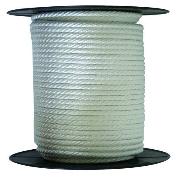 Rope, Nylon, Braided, 1/2 In. dia., 250 ft L