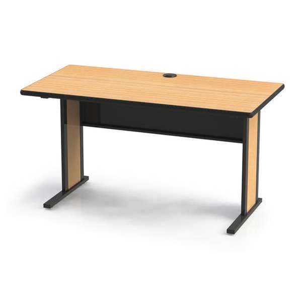 Workstation Desk In-Line Computer Station, 30"Wx24"Dx28"H, 24" D X 29-1/4" H, 30" W X Laminated MDF