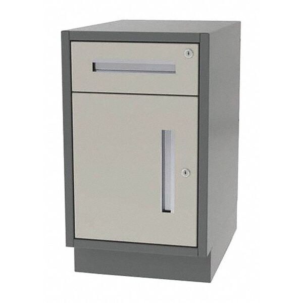 Cabinet, Drawer/Single Door, 16x21x28"