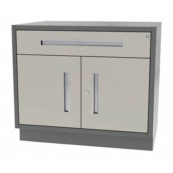 Cabinet, 1 Drawer/2 Door, 32"Wx24"Dx28"H