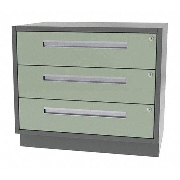 Cabinet, 3 Drawer, 32" W x 18" D x 28" H