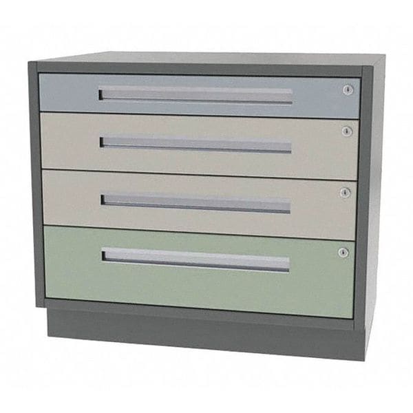 Cabinet, 4 Drawer, 32"Wx21"Dx28"H