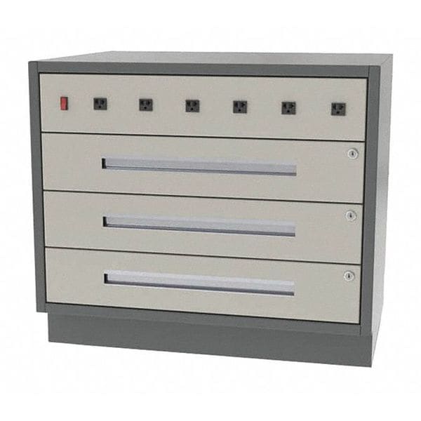 Cabinet, 3 Drawer, 32"Wx18"Dx28"H