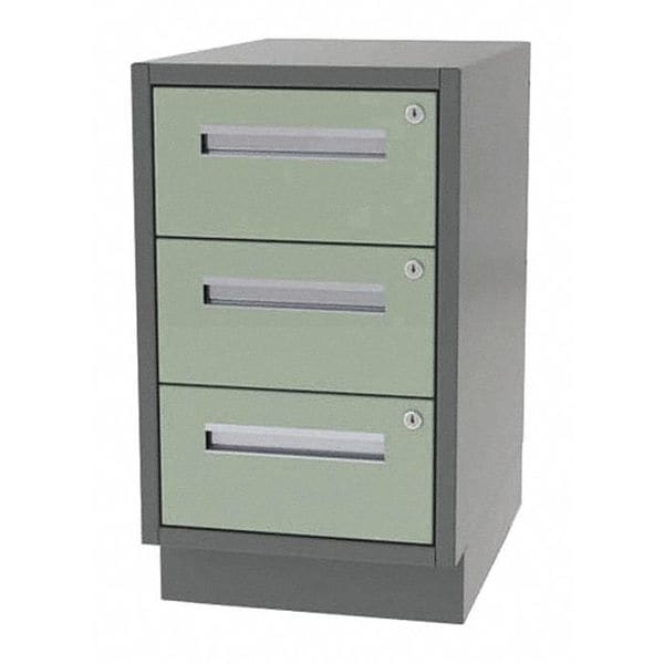 Cabinet, 3 Drawer, 16"Wx18"Dx28"H