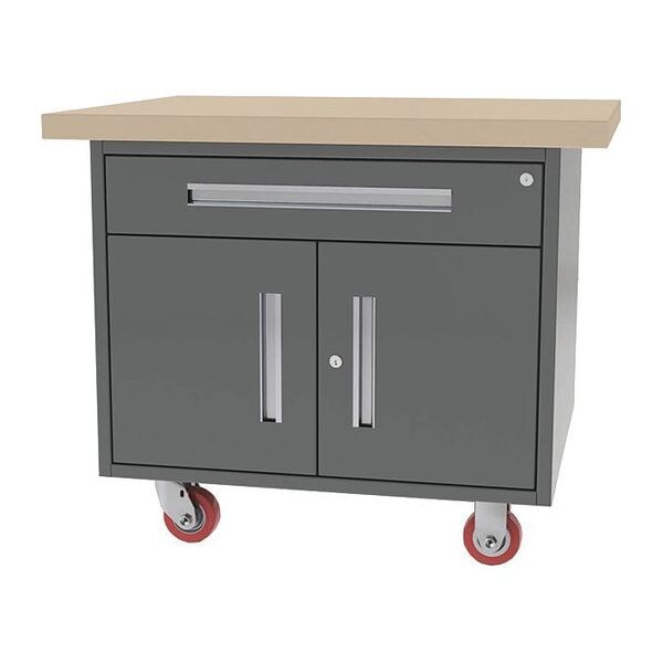 Mobile Workbench, 38" W x 24" D x 34" H