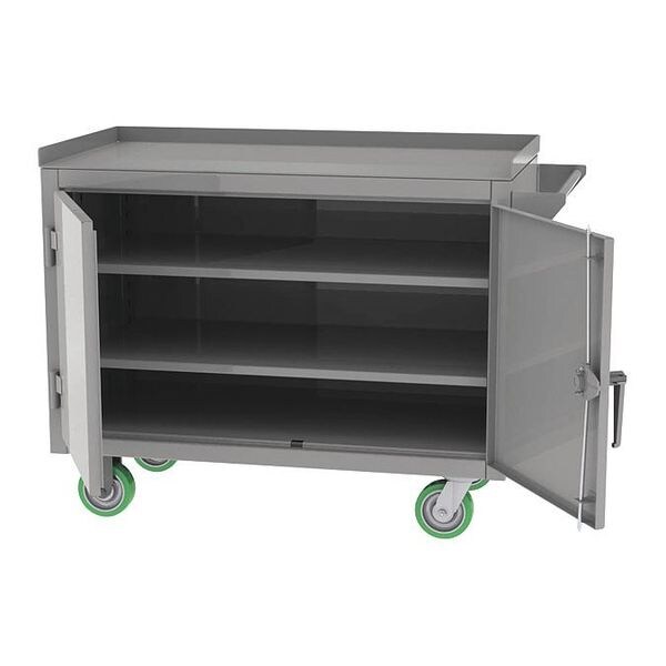 Mobile Bench, 2 Door, 36" W x 42" H