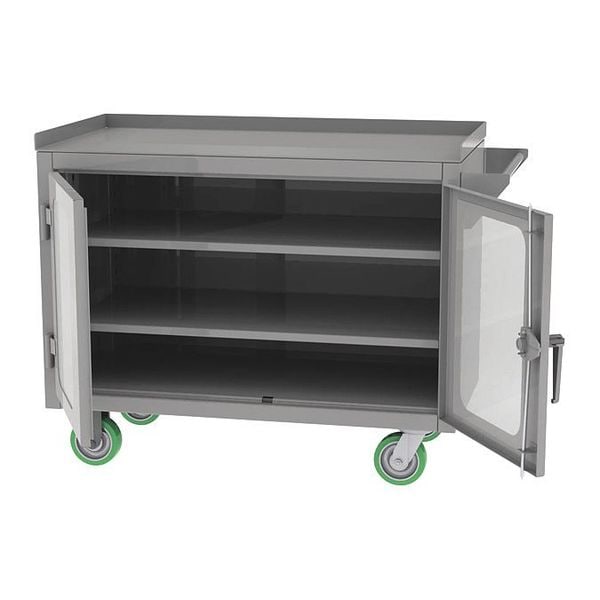 Mobile Bench, 2 Door, 36" W x 42" H