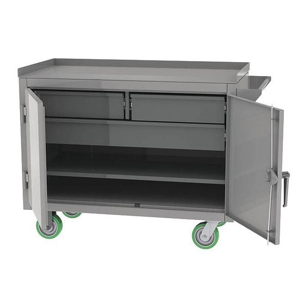 Mobile Bench, 3 Drawe, 48" W x 42" H