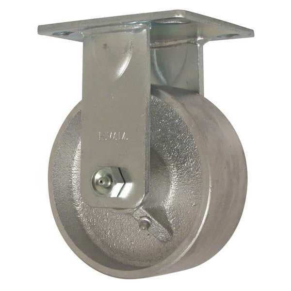 Rigid, w/5x2" Cast Iron Wheel, Wheel Width: 2"