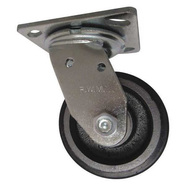 Swivel, w/4x2" Urethane on Iron Wheel